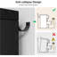 Commode profonde noire 6 tiroirs-1002012499