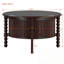 Table basse ronde avec rangement et porte coulissante-448605090-448605091