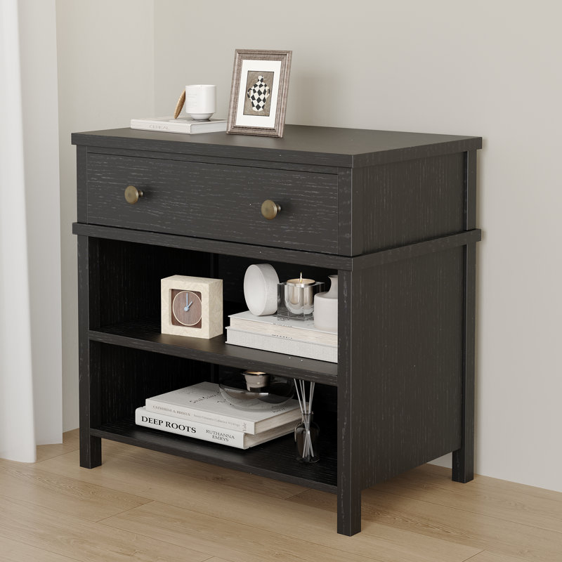 Table de chevet, Noir