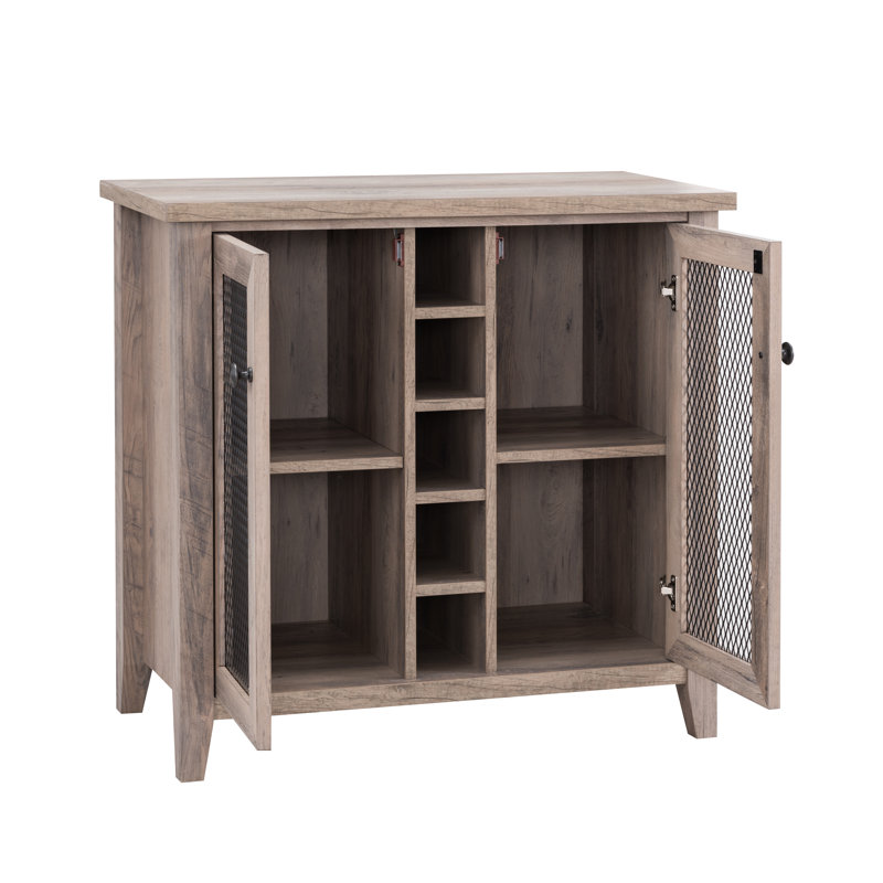 Armoire bar, gris