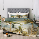 Coastal Floral Comforter