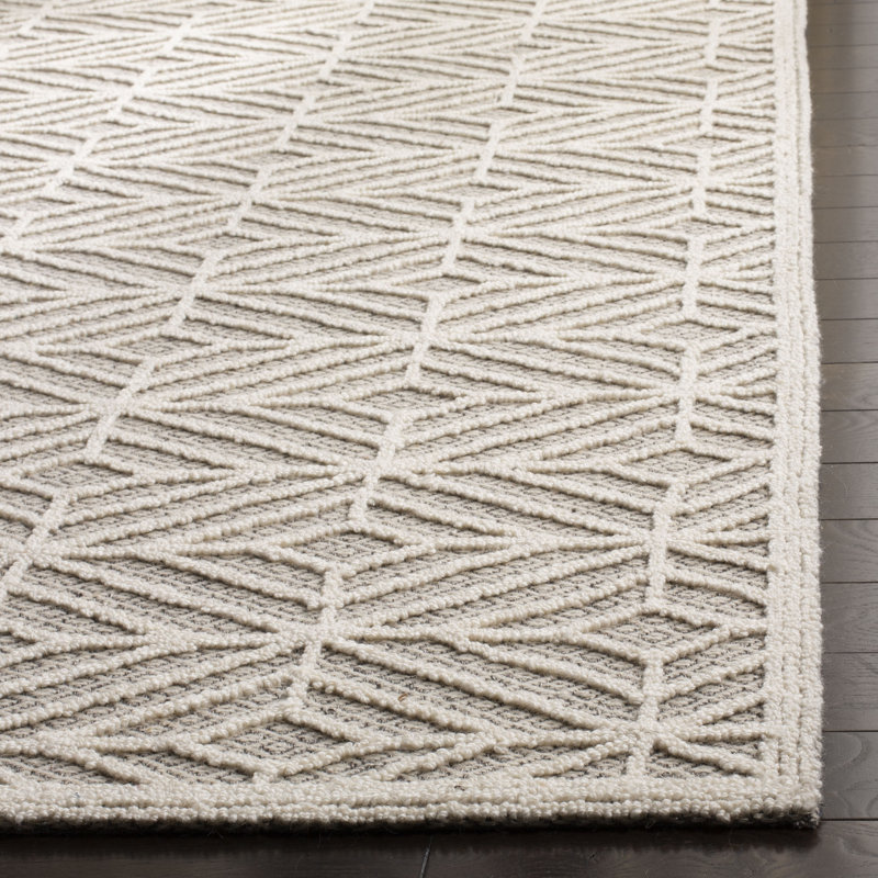 Tapis en laine touffeté à la main Hamlin, Rectangle 3 pi x 5 pi