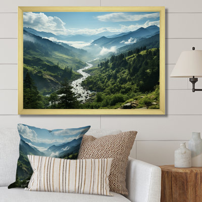 États-Unis, Great Smoky Mountains Landscape I - États-Unis, art mural encadré