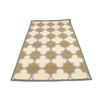 Tapis oriental multicolore moderne 5 x 8