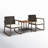 Autzen 2 - Person Acacia Wood Patio Conversation Set with Cushions