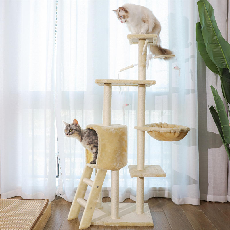 Maubray 138cm H Cat Tree