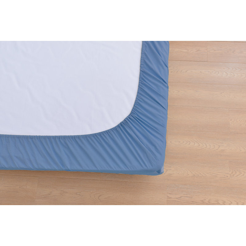 1800 Rayon from Bamboo Sheet Set, Queen, Blue
