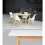 Carey Rectangular Dining Table with Wood Base