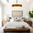 5 - Light Dimmable Drum Chandelier