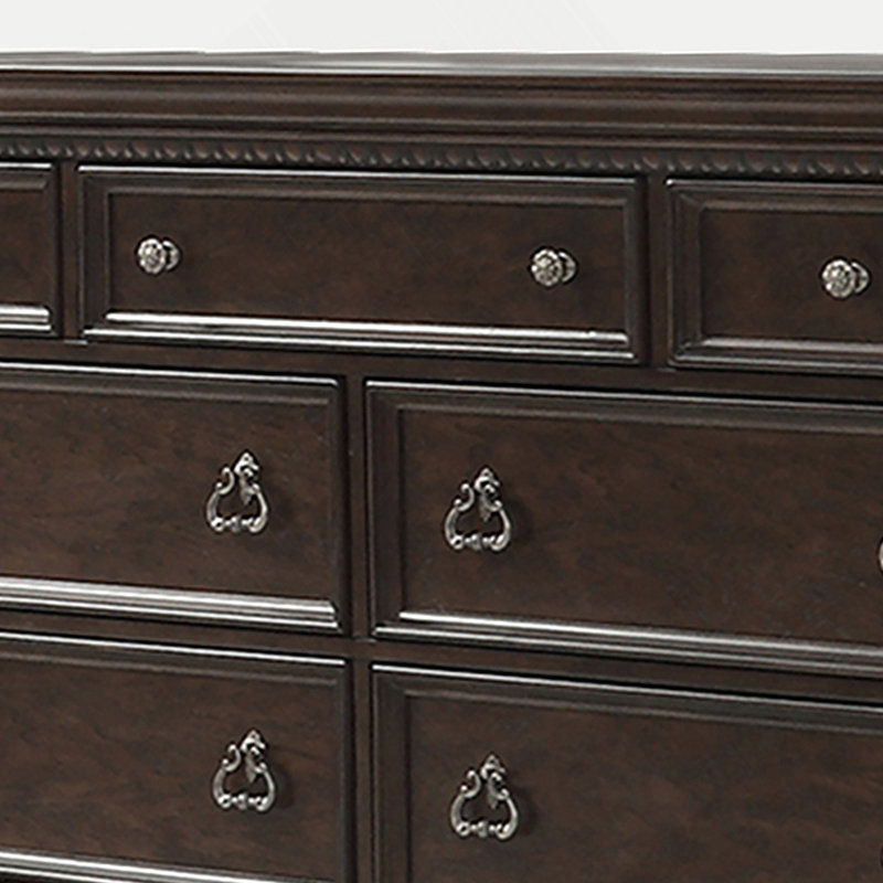 Commode 7 tiroirs en acajou