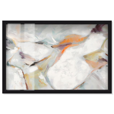 Alabaster Interlude I Boho Art Shadowbox Print par Art Remedy