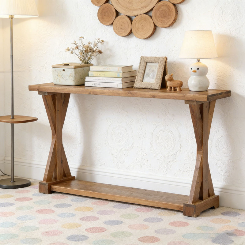 63" Narrow Console Table