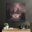 The Holiday Aisle® «A Christmas Land Intouched 3» par Tanya Mavric, art mural en métal-1161315754
