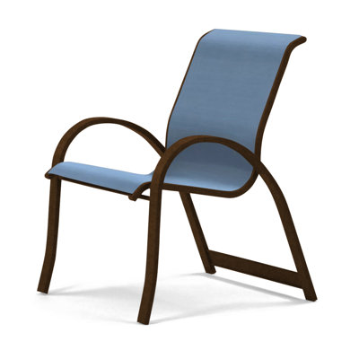 Hiraku Stacking Patio Dining Armchair