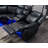 Spokane Faux Leather Power Reclining Curved Sectional Symmetrical