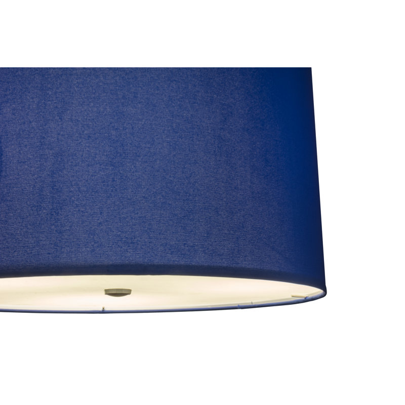 Cilindro Play 3 - Light Chandelier, 136" H x 22" W x 22" D, Blue