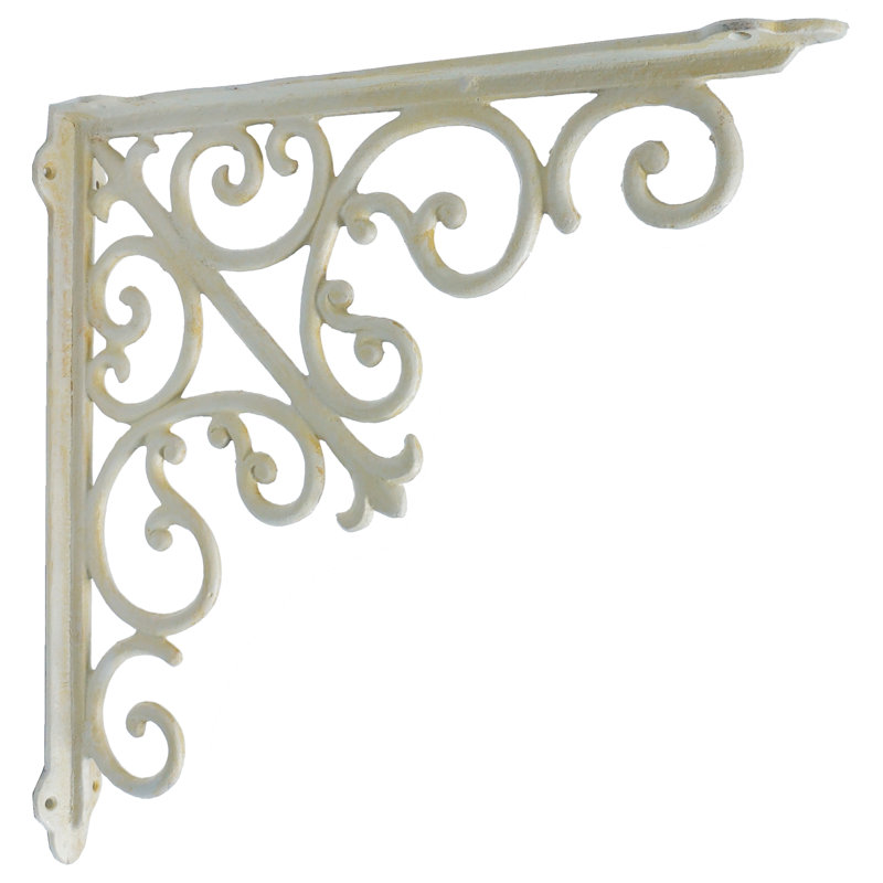 Hoboken Shelf Bracket, White