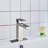 Single-Hole Single-handle Bathroom Faucet with Drain Assembly-100754281