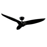 60 Morpheus 3 - Blade Ceiling Fan with LED Light Kit and Wall Control Included, Works With Alexa and iOS or Android App