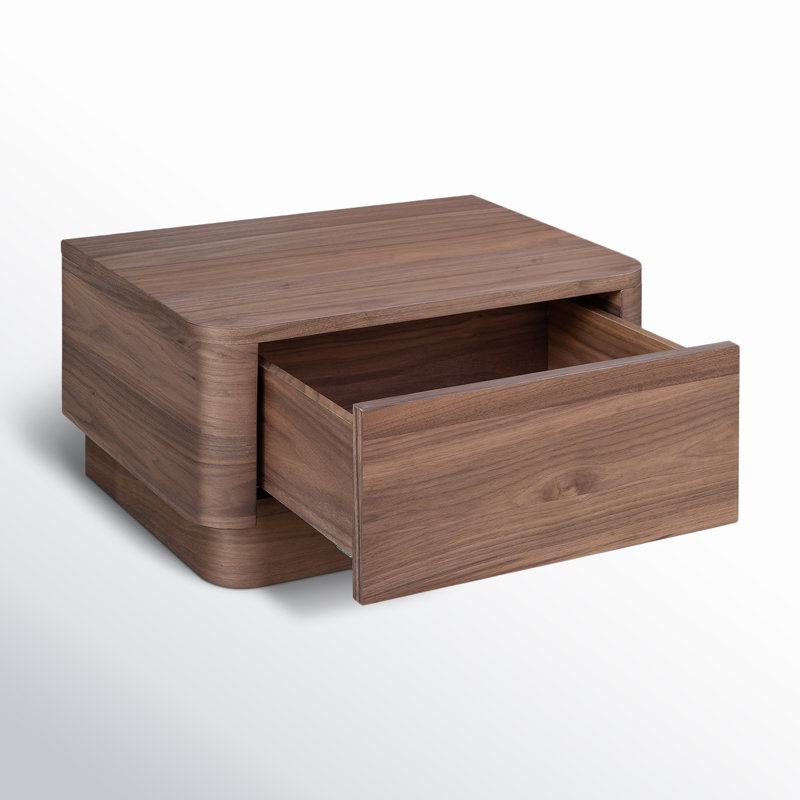 Mille 1 - Drawer Nightstand, Walnut