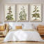 «Munting Botanicals IV», ensemble de 3 toiles encadrées-97708879-97708878