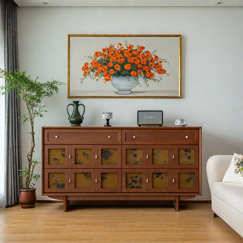 Commode décorative française rétro