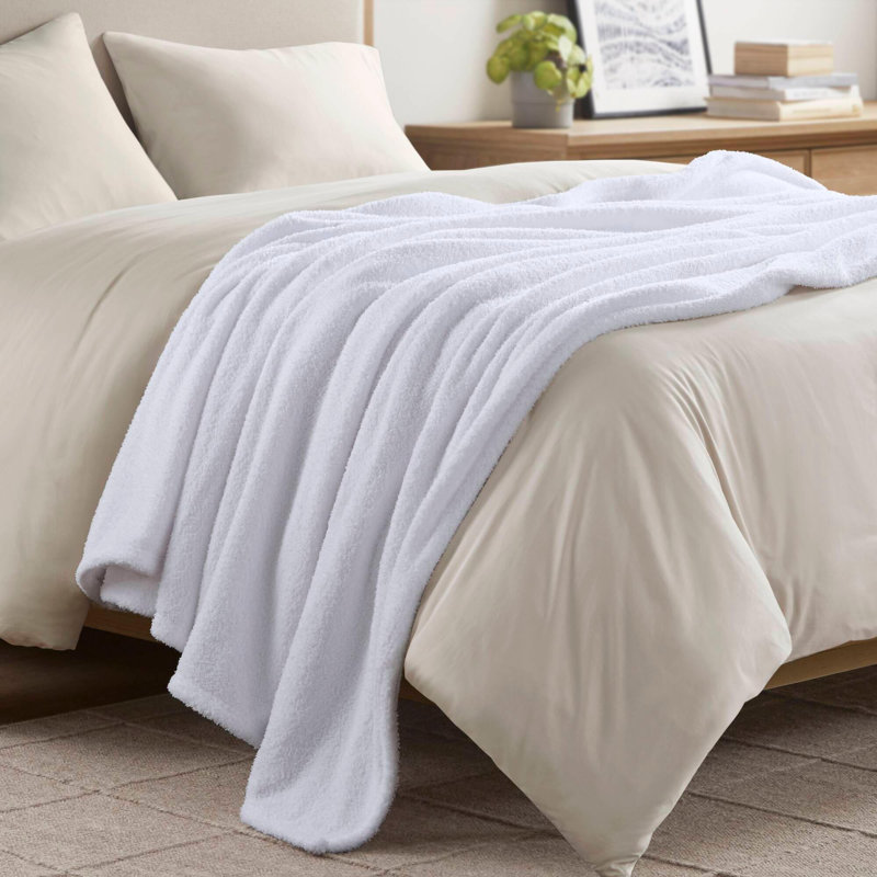 Couverture Dream, Lit simple, Blanc