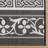 Paseo Astrid All-Weather Flatweave Indoor/Outdoor Area Rug, Black White Bohemian Striped – Patio, Deck, Porch & Living Room - Black, 5x7-99190345