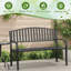 Banc de jardin en fer Efird