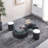 Glass Top Single Coffee Table-1779586552