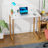 Office Desk Small Computer Desk Study and Writing Table Simple Modern Desk with Metal Frame for Home Office-1833048178-1776272231