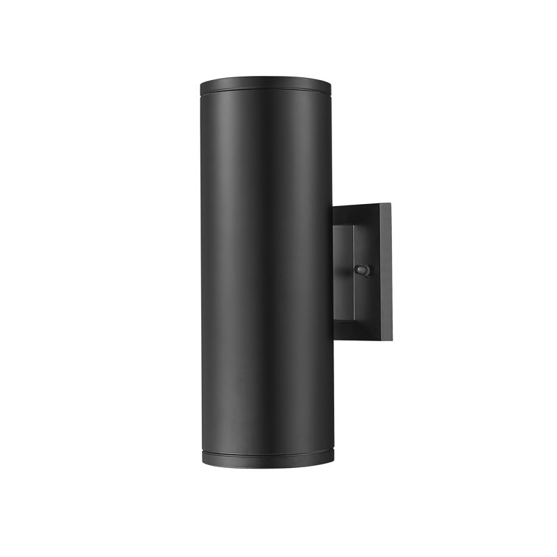 Kaylonie 2 Light 13" Tall Outdoor Wall Sconce, 12.75" H x 4.75" W x 5.87" D