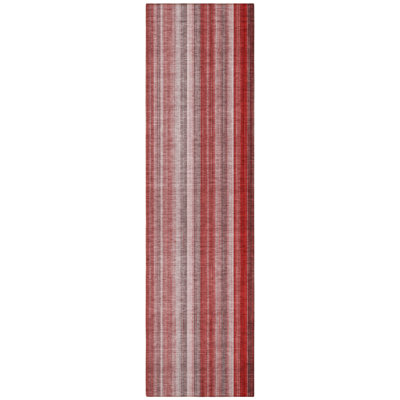Tapis de couloir intérieur et extérieur gris 8 pi