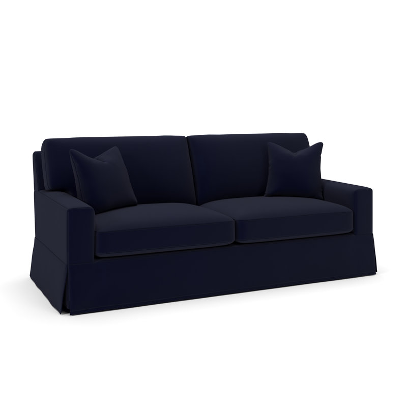 Canapé Lawson, Toile bleu marine