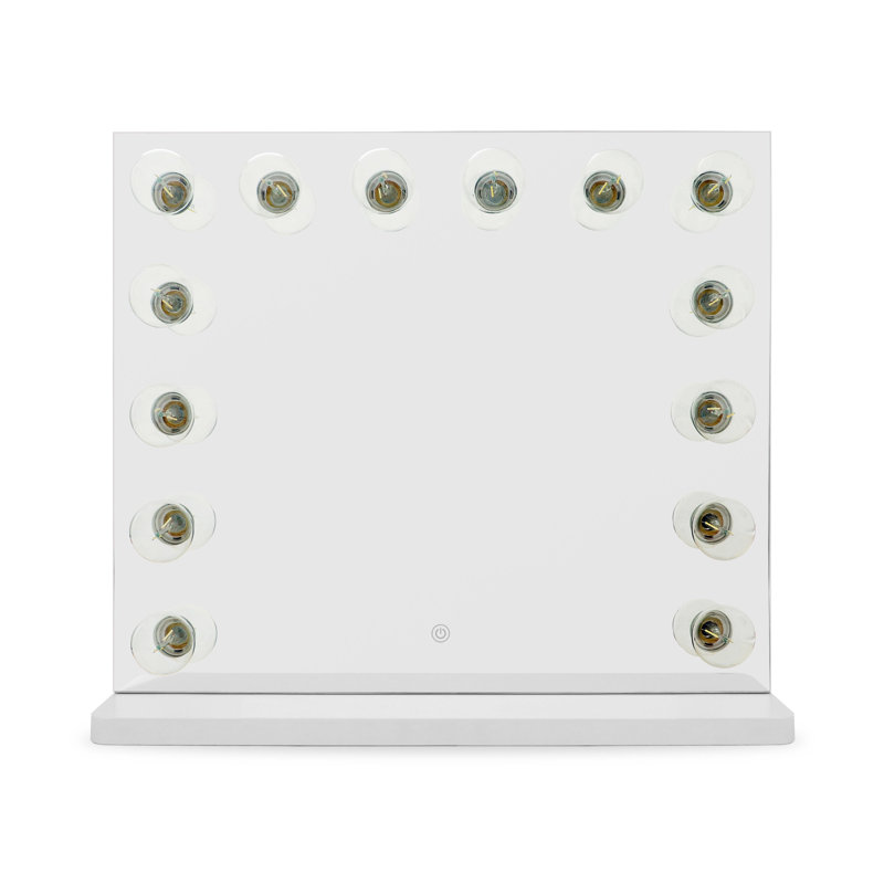 Miroir de salle de bain Lola, 22,5 po x 25,6 po