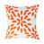 Orange / blanc