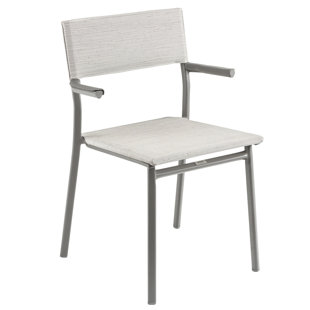 Premium All-Weather Wicker Outdoor Stacking Dining Armchair