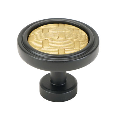 Spectra Weaves knob in chrome finish