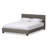 Gabby Upholstered Polyester, Full Platform Bed, Gray, 57.09'' W X 80.51'' L X 33.46'' H-1489443171-1489443177