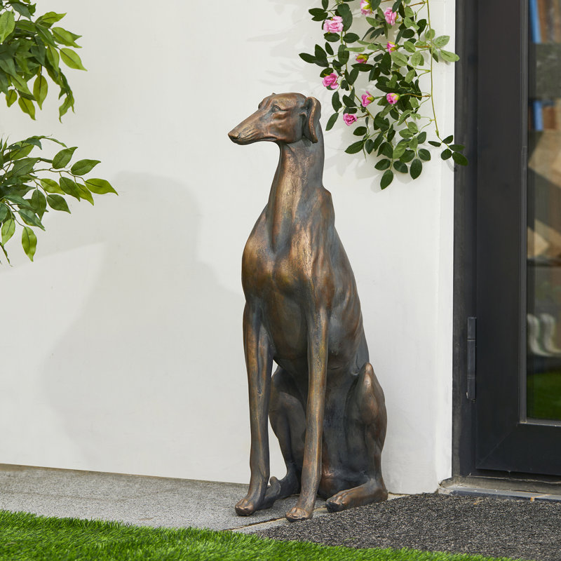 Statue de jardin Elgotra, H 30,25 po x l 9,5 po x P 16,75 po