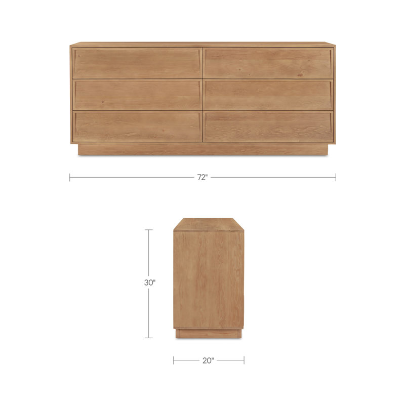 Hudson 6 - Drawer Dresser
