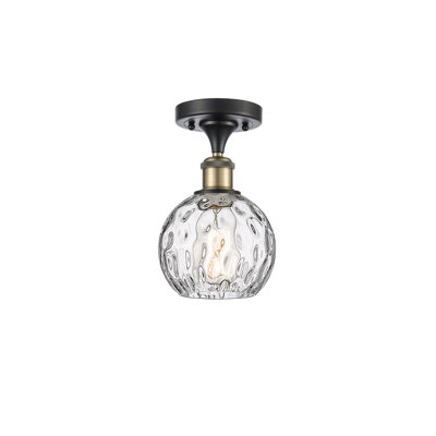 Cindi Glass Semi Flush Mount