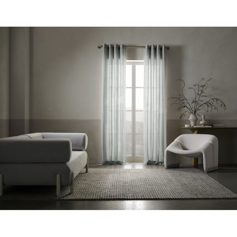 Sunbrella® Madison Indoor/Outdoor Light Filtering Curtain , 50" W x 96" L, Spa
