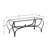Samak Glass Top Coffee Table
