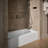 Bellwether 60" x 30.25" Alcove Soaking Cast Iron Bathtub-19195752-10985419