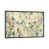 Toile encadrée de bois rustique foncé