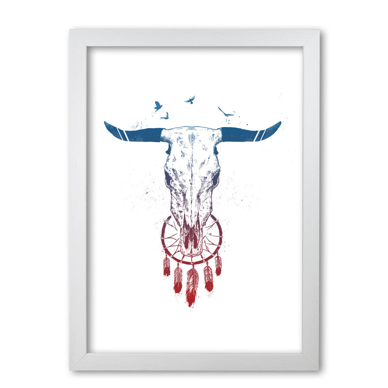 Beautiful Dream by Mercedes Lopes Charro - Print, 84 cm H x 59.4 cm W x 5 cm D, White Grain
