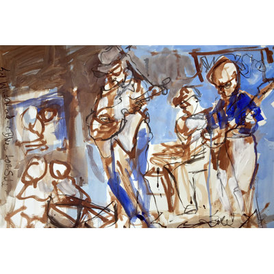 " New Orleans Musicians II " by Erin McGee Ferrell Painting Print