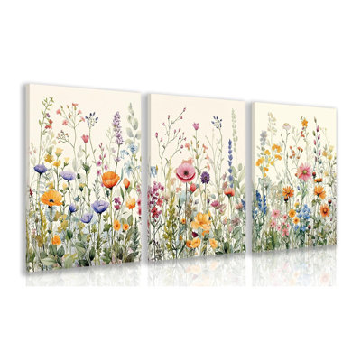 3 Piece Wrapped Canvas Print