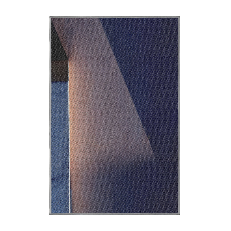 Tapis de zone mauve à motifs, Rectangle 2 pi x 3 pi